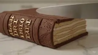 Book Cake: A Visual Lullaby for Deep Sleep (ASMR)