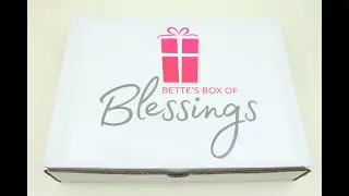 Bette's Box of Blessings November 2019 Review + Coupon