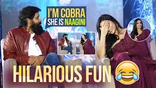 Hero Vikram Making Hilarious Fun With Srinidhi Shetty | Cobra Movie | Manastars