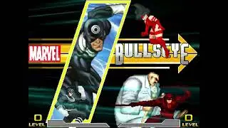 Daredevil & Elektra(MARVEL) vs Bullseye & Kingpin