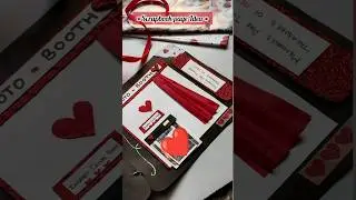 DIY Scrape book Ideas | photo booth #craft #aestheticartandcrafts #scrapbook #lovecraft #papercraft