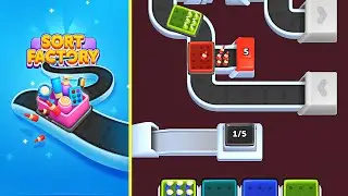 Sort Factory Level 116 | Every Puzzle Solved! 🎯