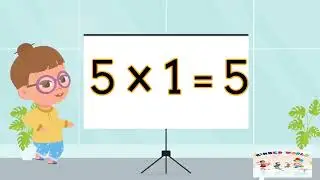 5 times table| Learn Multiplication Table of Five 5 x 1 = 5 5 Times Tables #table