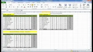 Tutorial Belajar Rumus Penjumlahan, SUM, SUBTOTAL pada Microsoft EXEL
