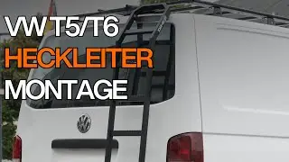 ND-Rack VW T5 / T6 Heckleiter Montage