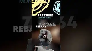 Rebarb Z-1264 - Pressure Monster Guide #roblox #pressure #shorts