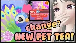 🥳Overlook bay Update Tea!🥳 Godly Peacock Pet! add 4 New Pets Next Friday, March 19th! *Roblox*