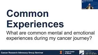 Mental Health and Cancer: Tools to Navigate the Unknown