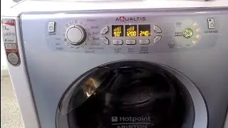 كيفية تشغيل غسالة اريستون 9k موديل AQ9F 29 U