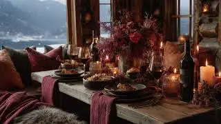 Cozy Winter Instrumental 2026 ❄️ Relaxing Snow Ambience, Warm Glow Music for Sleep, Study & Relax