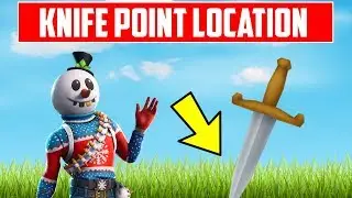 Search where the Knife Points on the Treasure Map Loading Screen Location Fortnite Week 6 Challenges
