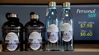 Blue Star Alkaline Water Store - Personalized Bottles