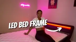 Lights Out or Lights On? Amazon LED Bed Frame Review! 💡🌙