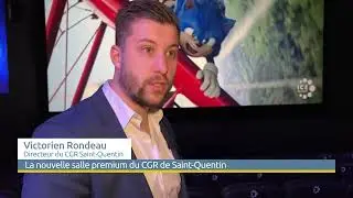 Découverte de la nouvelle salle Premium du CGR de Saint-Quentin