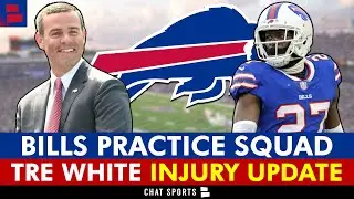 Buffalo Bills Practice Squad: Bills Sign 16 Players + Tre White Injury Update