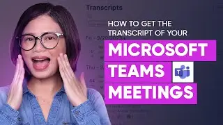 Как получить стенограмму собрания Microsoft Teams