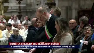 Chiusura del Giubileo in Duomo: la celebrazione presieduta dal cardinale Cantoni in diretta su Etv