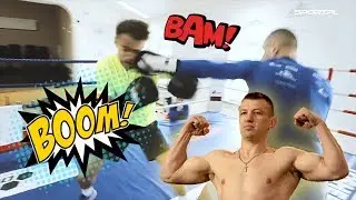 ADAMEK OTŁUKUJE dziennikarza w ringu!
