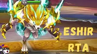 The Power Of Eshir (2A Light Werewolf) In RTA  Summoners War