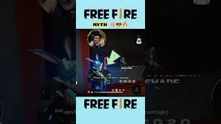 Free Fire Myth 🧠 Garena FF 😎🔥 #shorts #myths #viral #freefireshorts #freefiremax