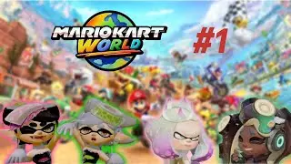 The Squid Sisters and Off The Hook plays Mario Kart World [Ep. 1] (Splatoon AI)
