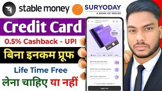 Stable Money Rupay Credit Card Review in Hindi Stable Money FD Credit Card kesa hai #Stable_Money