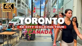 🇨🇦 Toronto, Canada Walking Tour - Downtown Yonge Street [4K Ultra HDR/60fps]
