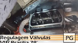 Regulagem Folga V&aacute;lvulas - Preventiva - Vw Brasilia 79'