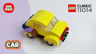 LEGO Classic 11014 Yellow Car 130 Building Instructions