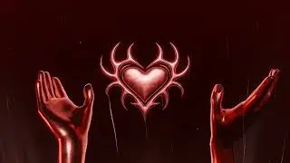 VJ Loop -  3D Crimson heart ritual