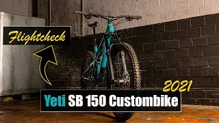 YETI SB150 CUSTOMBIKE | SRAM AXS | ZEB ULTIMATE | SCHWALBE | PUSH ELEVENSIX | FLIGHTCHECK
