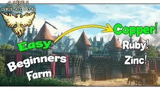 Where to find Copper Ore in Ashes of Creation  |  Alpha 2  |