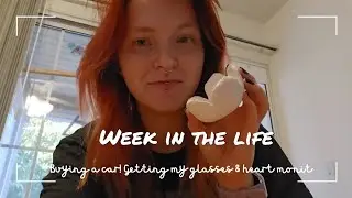 Week in the life or a milso| new car| new glasses| heart monitor| &crafts