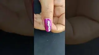 #Nail art design using Needle # you tube shorts # snehalata dot com