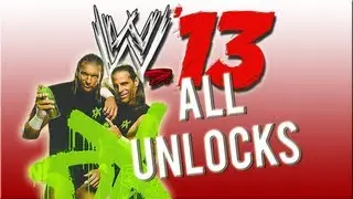 WWE 13 - All Unlocks - The Rise of DX