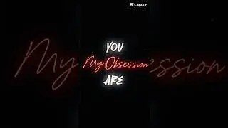 My obsession #edit