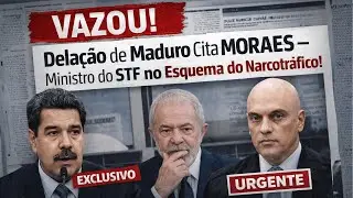 BOMBA NUCLEAR: New York Times Vaza Dela&ccedil;&atilde;o - Moraes Recebia $ da Venezuela!