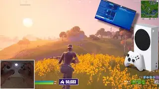 Arena 120FPS Handcam Xbox Series S + Best Linear Settings (55,000 Points)