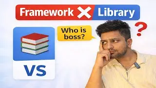 Framework vs Library 🤔 | Who Controls Your Code?
