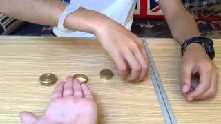 tour de magie des pieces de 50c