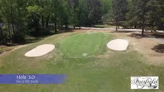Fairfield Plantation Golf Course Flyover 4-20-21