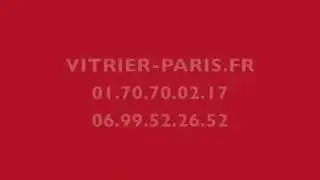 Miroitier Paris 6 eme Arrondissement -- [Video HD] Vitrier Paris 6