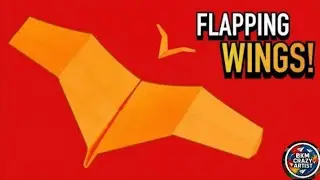 HOW TO MAKE FLAPPING WINGS AIRPLANE ✈️✈️ #craftwithpaper  #bkm 🛫🛫💸💸