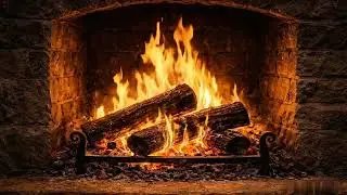  Fireplace 30 Minutes | No Music