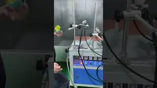 How to spray coating on perfume glass bottles? (spray coating machine for bottles)