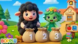Baa Baa Black Sheep - Learn Colors & Numbers - Nursery Rhymes for Babies | Bopplu