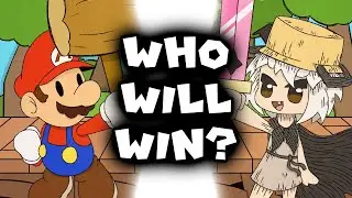 Paper Mario vs Yuu WHO WILL WIN? (Paper Mario vs The Cruel King and the Great Hero)