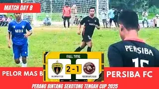 MATCHDAY 8| SQUAD MUDA PELOR MAS B DI UJI COBA LAWAN PERSIBA FC SKOR 2-1.