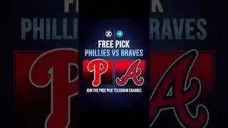 Phillies vs Braves absolutely free #sportspicks #mlbpredictions #mlbpicks