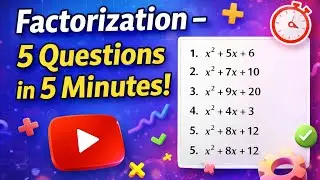 Most Students Fail These 5 Questions| LearnEZ | 